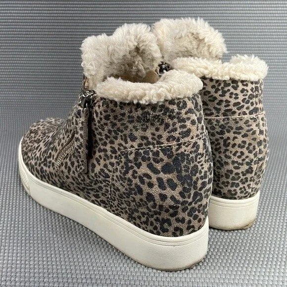 Dolce Vita Women’s Side Zip Fashion Boots With Cheetah Print Size 9.5 - Picture 4 of 11